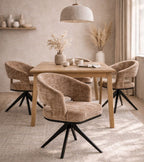Stijlvolle Eetkamerstoel - Set van 2 - Modern Comfort - Avena