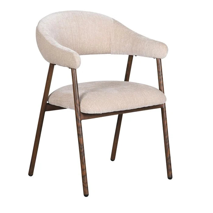 Eetkamerstoel Scandi - Set van 2 – Scandinavisch Ontwerp - Tan