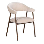 Eetkamerstoel Scandi - Set van 2 – Scandinavisch Ontwerp - Tan