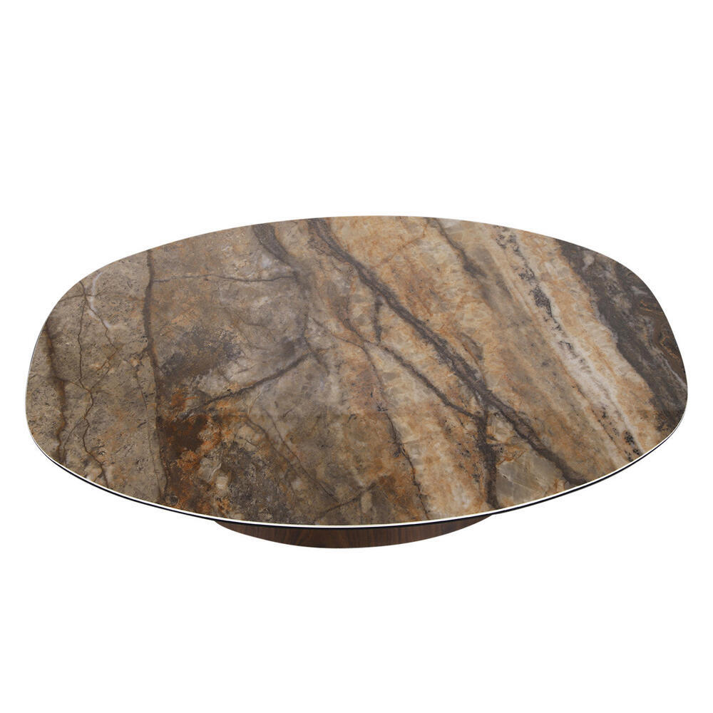 Danish Salontafel – Keramisch Onyx / Walnootfineer