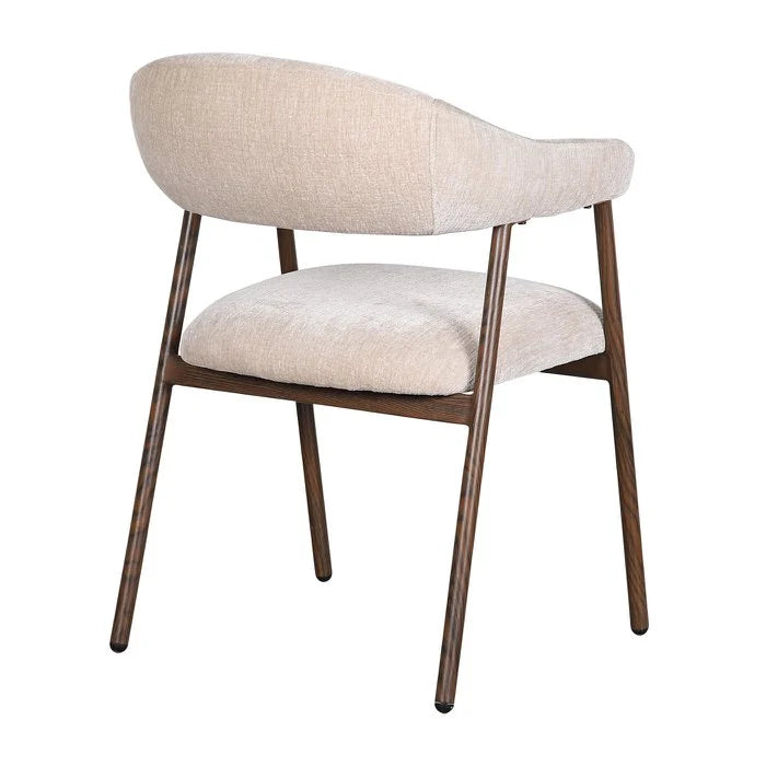Eetkamerstoel Scandi - Set van 2 – Scandinavisch Ontwerp - Tan