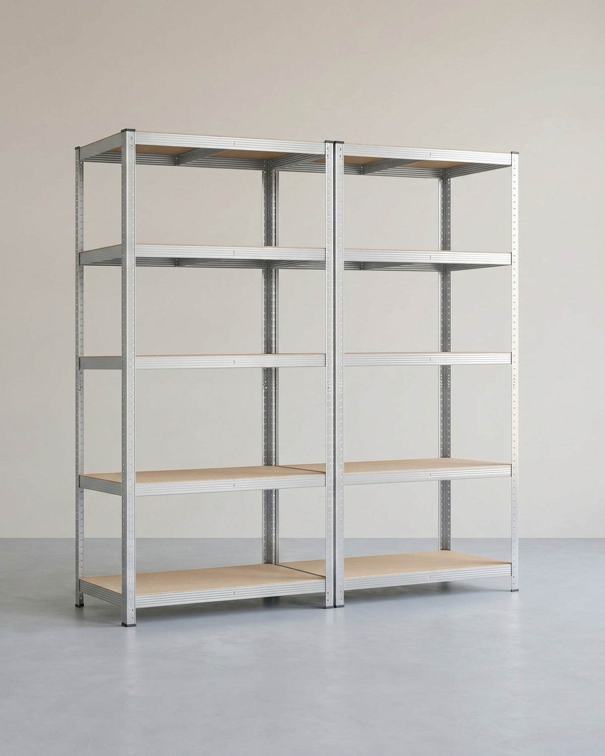 Stellingkast / Opbergrek – Verstelbare Planken – tot 120 kg per Plank – Stalen Frame voor Keuken, Garage & Berging