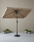 Rechthoekige Parasol - Balkon Parasol met Kantelfunctie - UV-bescherming