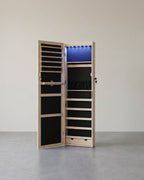 Hanggende Sieradenspiegelkast met Opbergruimte - Elegant & Functioneel