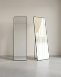 Staande Spiegel 160 x 50 cm – Rechthoekig Design – Vrijstaand of Wandmontage