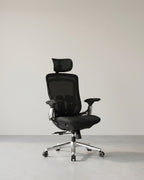 Ergonomische Bureaustoel Ergo Elite 2.0 – Compleet Verstelbaar – 6-delige TPR-Lendensteun – Tot 150 kg