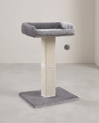 Krabpaal Met Verhoogd Ligbed - Stevige Sisal Krabzuil - Inclusief Speelbal