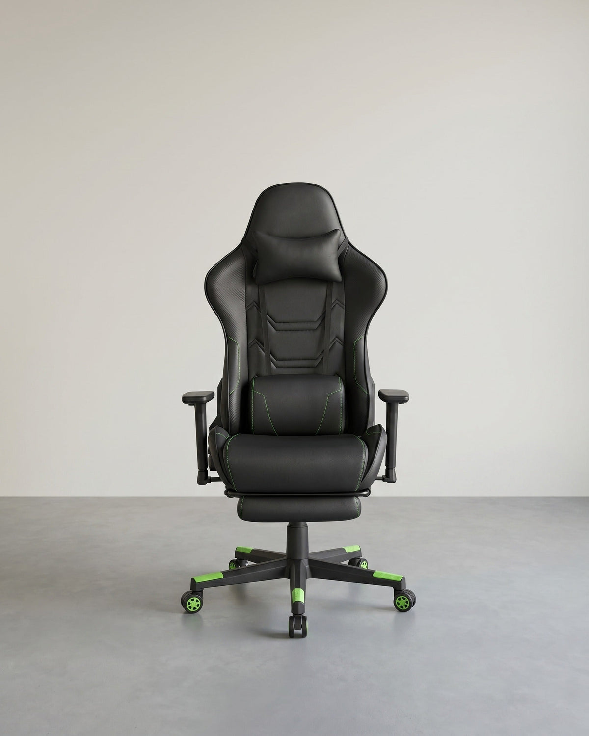 Gamestoel Ergonomisch – Gaming Bureaustoel met Voetensteun – Kantelfunctie – Tot 150 kg