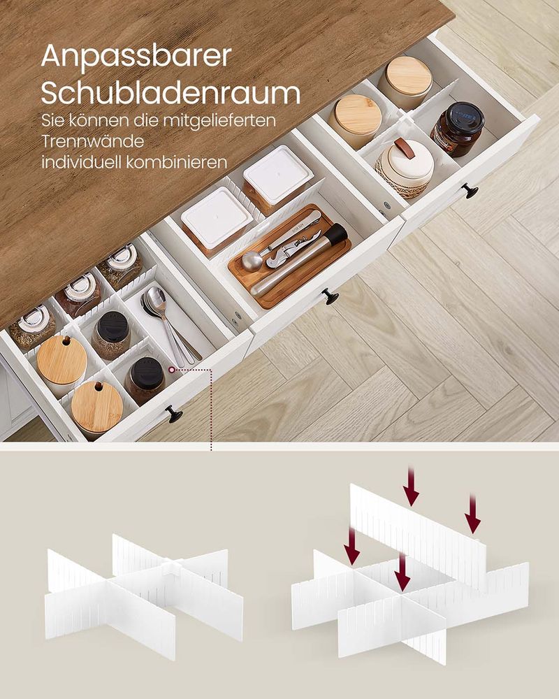Buffetkast met Veel Opbergruimte – Dressoir in Landhuisstijl – Kabelbeheer & Verstelbare Planken