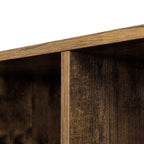 Boekenkast met 10 Vakken – Trapvormig Design – Opbergkast – 129,5 x 29 x 129,5 cm