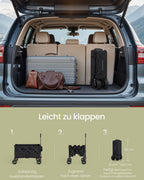 Bolderkar - Trolley – Opvouwbaar – Stalen frame