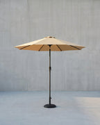 Tuinparasol – Ø 2 / 2.7 / 3 / 3.3 Meter – UPF 50+ Zonbescherming – Kantelbaar 30° – Met Zwengel – Zonder Standaard