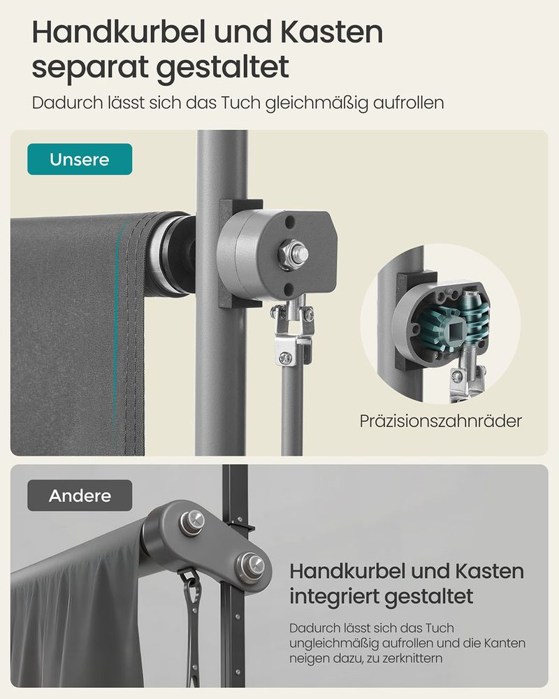 Verstelbare Verticale Luifel - Privacy & Zonwering