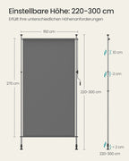 Verstelbare Verticale Luifel - Privacy & Zonwering