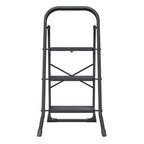 Trapladder Met 3 Stappen - Klapbaar Met Veiligheidsvergrendeling - Voor Huis En Schuur