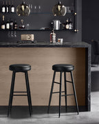 Set van 2 Barkrukken - Luxe Keukenstoelen - Verstelbare Poten