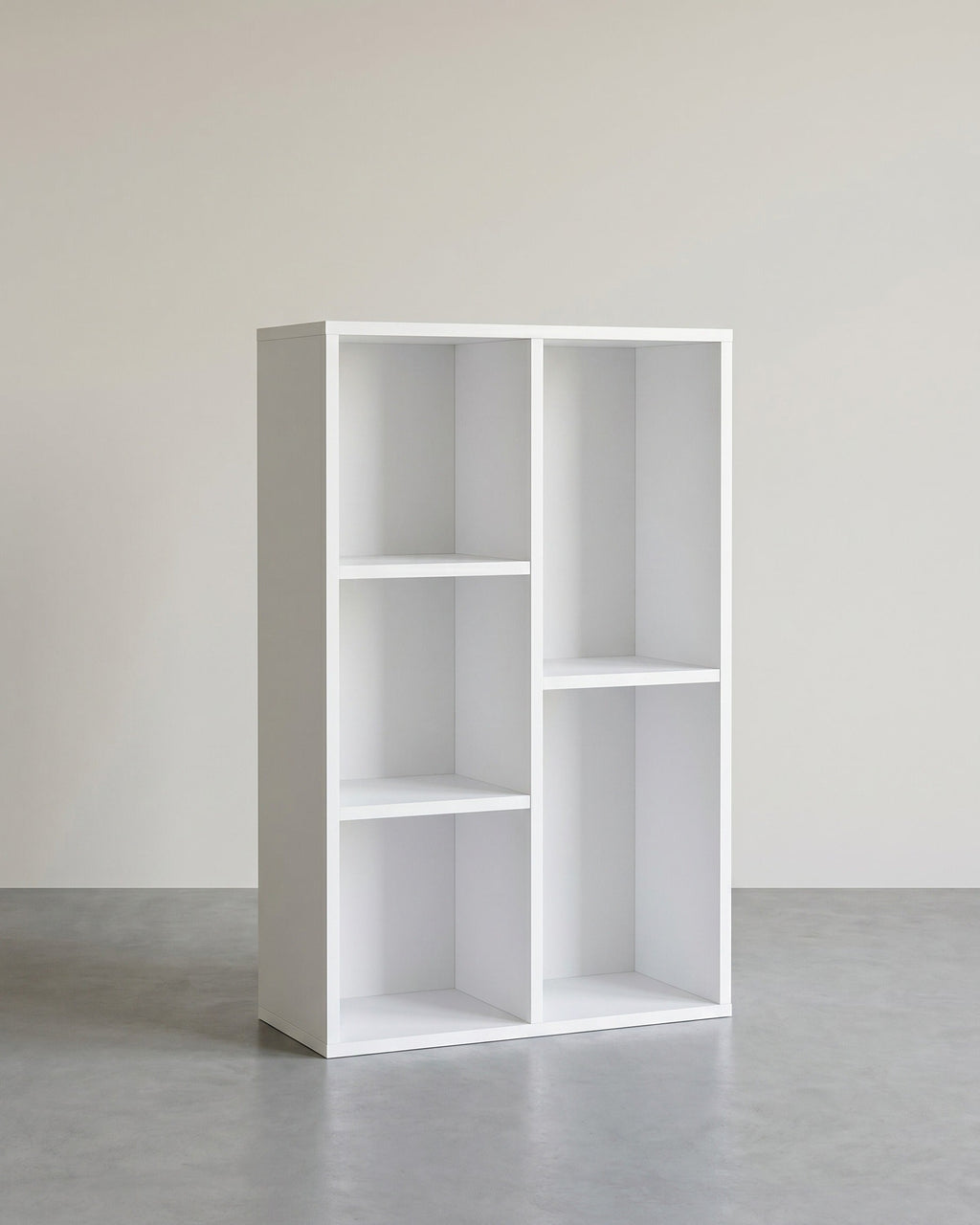Boekenkast – Opbergkast – 5 Vakken – 50 x 24 x 80 cm – Wit