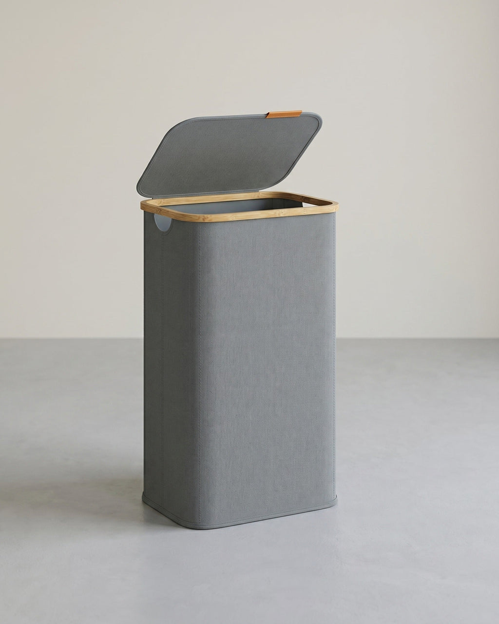 Wasmand 100L - Oxford-Stof Met Deksel - Compact Voor Klein Huishouden