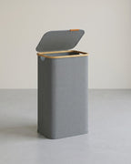 Wasmand 100L - Oxford-Stof Met Deksel - Compact Voor Klein Huishouden