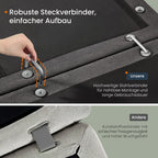 Modulaire Bank - Bouclé Bankstel - Verstelbaar