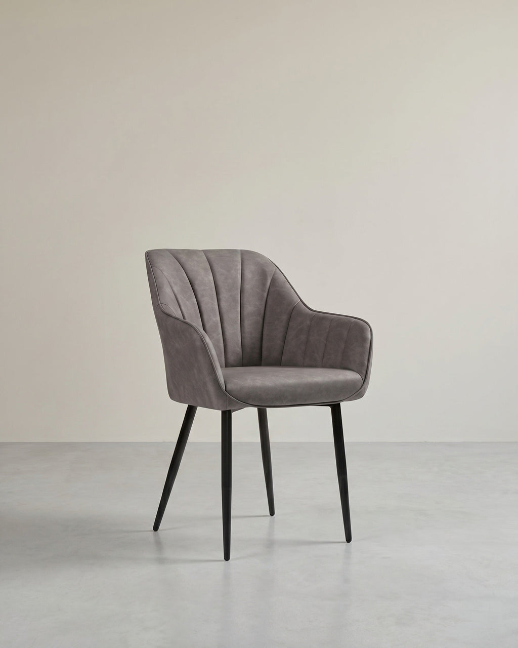 Comfortabele eetkamerstoel met armleuning - Modern design