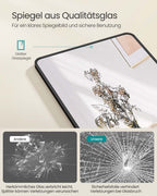 Staande Spiegel – Rechthoekig – Gehard Glas – Aluminiumlegering