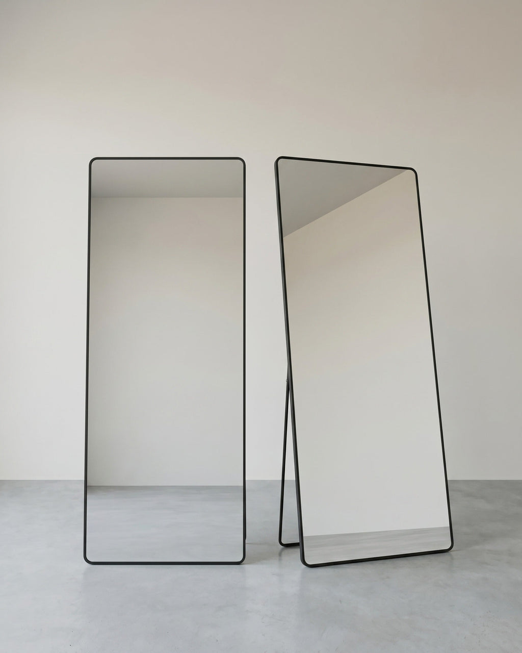 Staande Spiegel – Rechthoekig – Gehard Glas – Aluminiumlegering