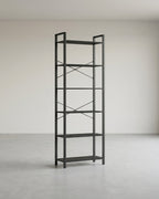 Boekenkast Met 6 Niveaus - Stalen Frame - Voor Woonkamer Slaapkamer Of Kantoor
