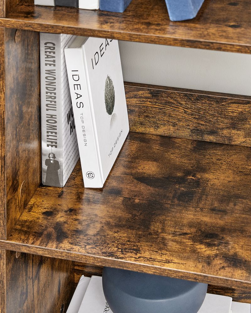 Staande Open Kast met 9 Vakken – Industrieel Design – 100 cm Breed