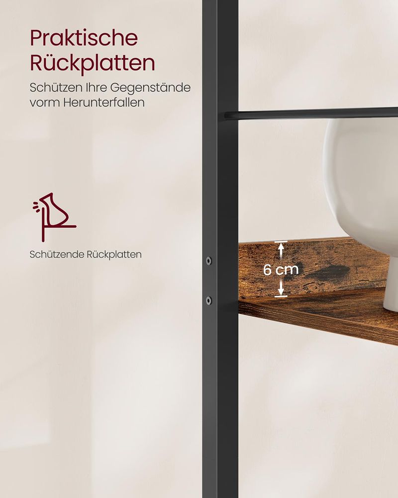 Boekenkast Industrieel – Opbergkast met Planken – In Meerdere Hoogtes