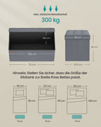 Opbergbank - 40 x 80 x 38 cm - Met Klapdeksel - Voor Slaapkamer Of Hal