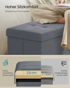 Opbergbank - 38 x 110 x 38 cm - Met Klapdeksel - Voor Slaapkamer Of Hal
