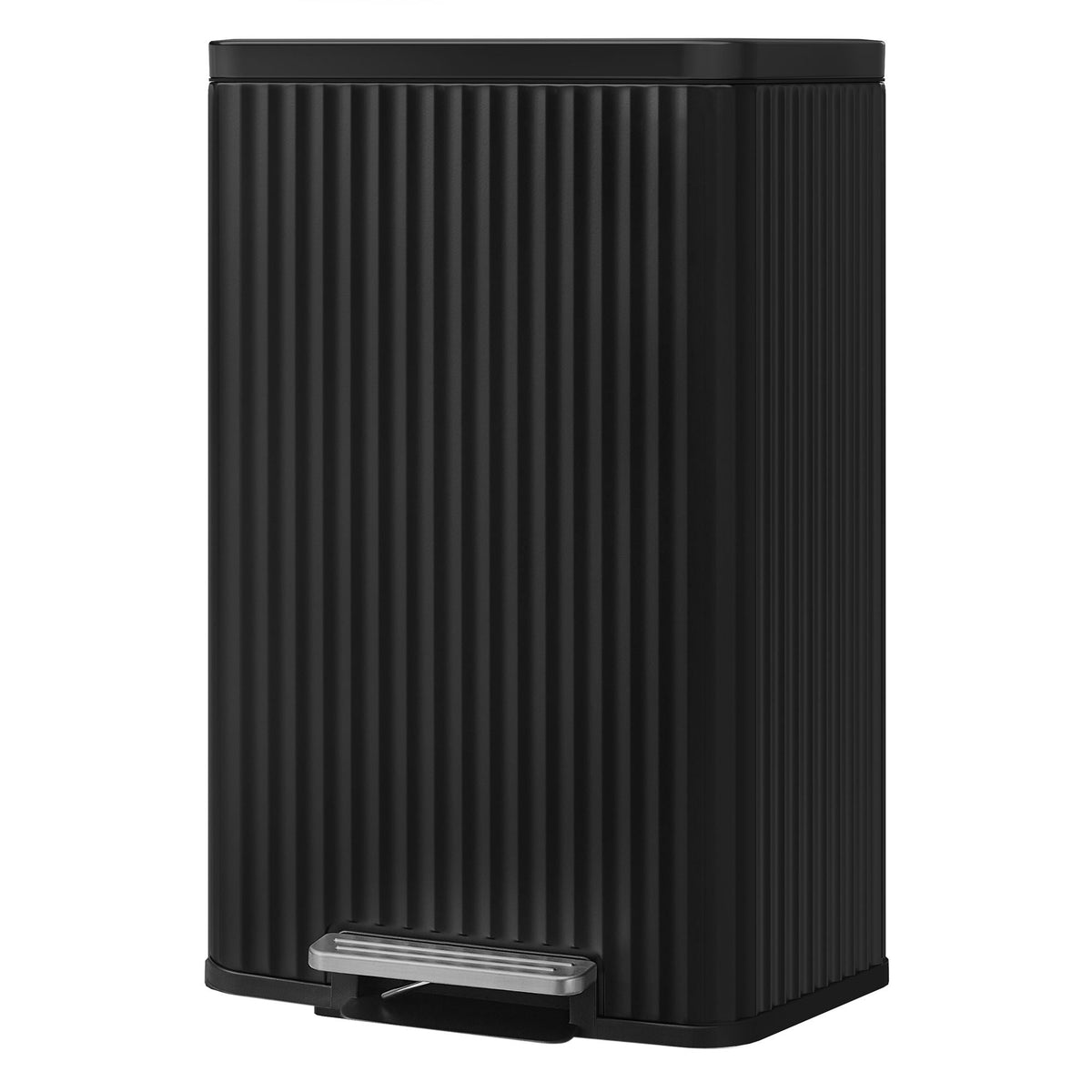 Slanke Prullenbak Keuken 50 L - Hoge Pedaalemmer Met Softclose-deksel - Met Binnenemmer
