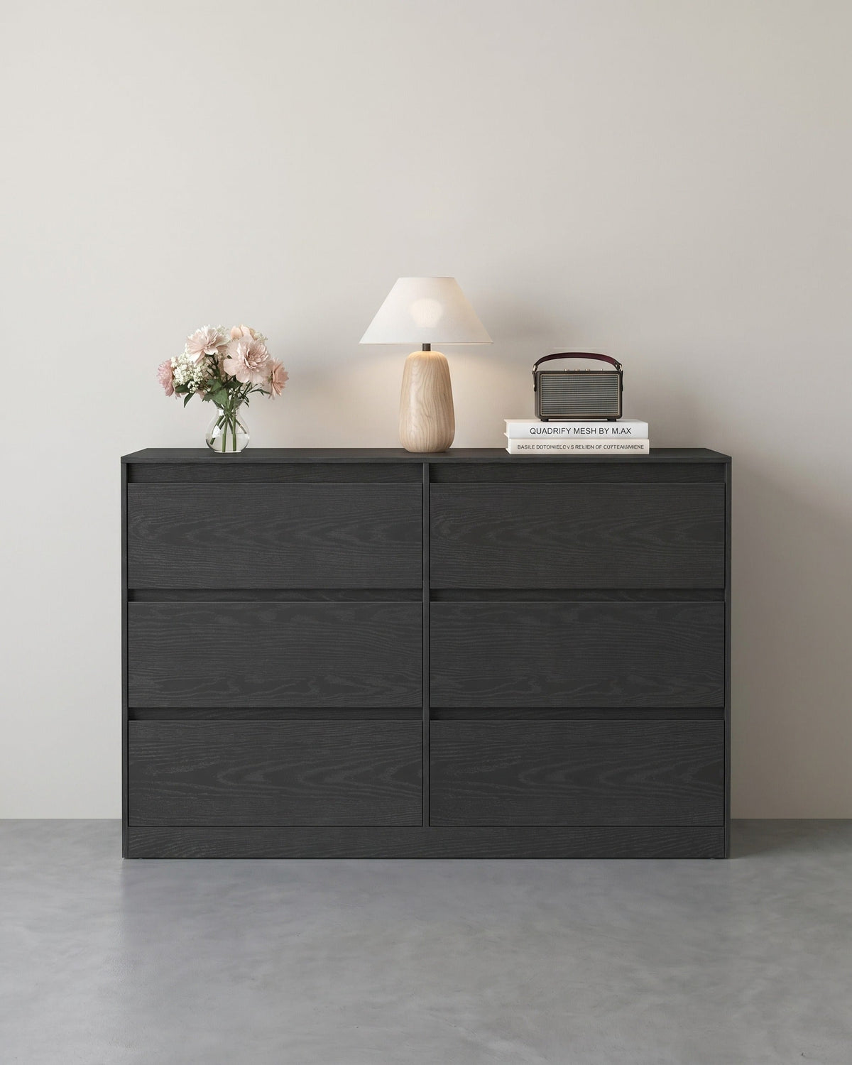 Ladekast Modern – 6 Lades – Commode – KAILYN Collectie
