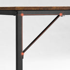Bureau Industrieel Design – 140 cm Breed – Compact en Stevig – Tot 50 kg Draagvermogen