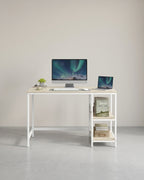 Bureau Industrieel 120 cm – Met Verplaatsbare Planken