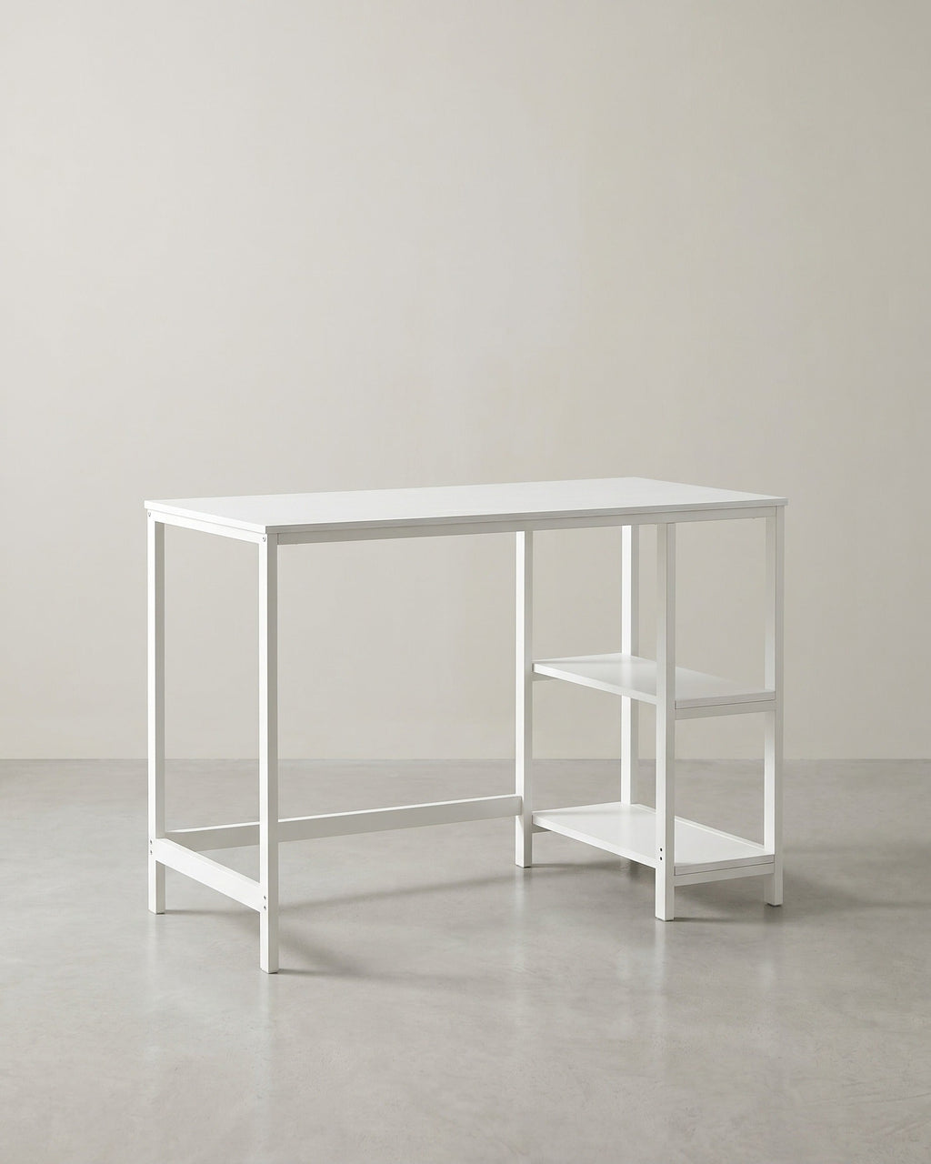 Bureau Industrieel 120 cm – Met Verplaatsbare Planken