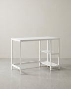 Bureau Industrieel 120 cm – Met Verplaatsbare Planken
