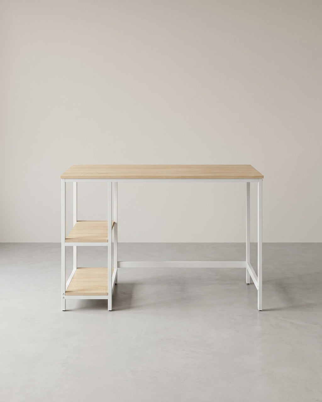 Bureau Industrieel – Computertafel met 2 Legplanken Links of Rechts
