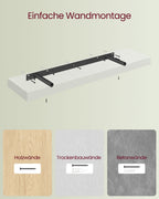 Zwevende Wandplank Voor Fotolijsten - Smal Wandboard - Voor Woonkamer En Hal