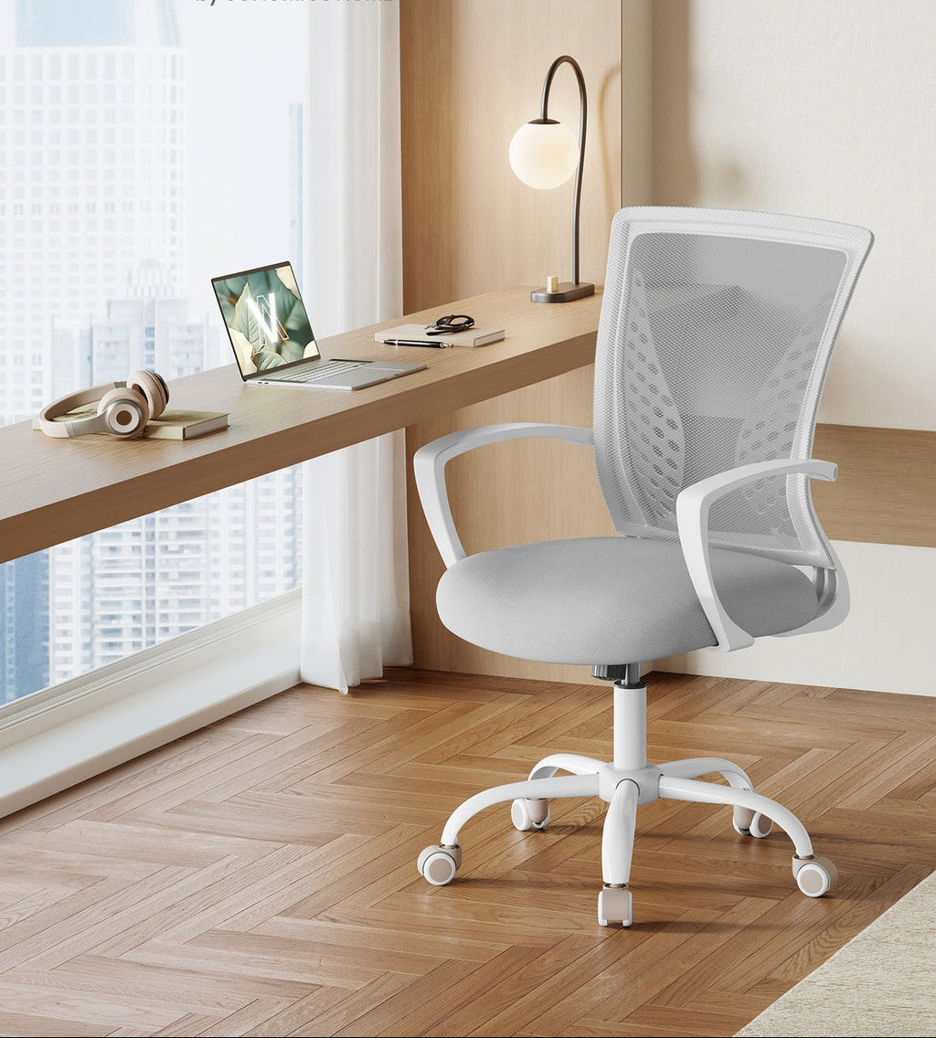 Ergonomische Bureaustoel – Mesh Rugleuning – In Hoogte Verstelbaar – Wipfunctie
