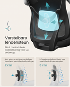 Ergonomische Bureaustoel – Verstelbare Lendensteun – Ademend Netweefsel – Kantelfunctie – Draagvermogen 150 kg