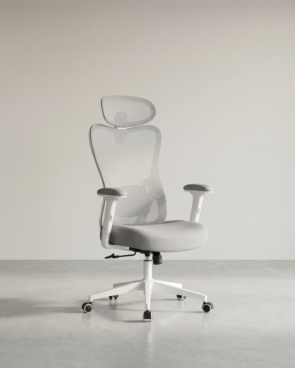 Ergonomische Bureaustoel – Verstelbare Lendensteun – Ademend Netweefsel – Kantelfunctie – Draagvermogen 150 kg