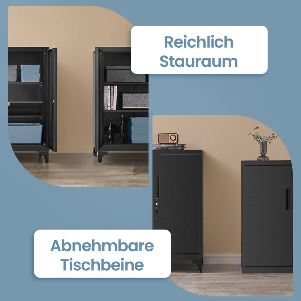 Opbergkast Multifunctioneel – Met Verstelbare Planken – Archiefkast