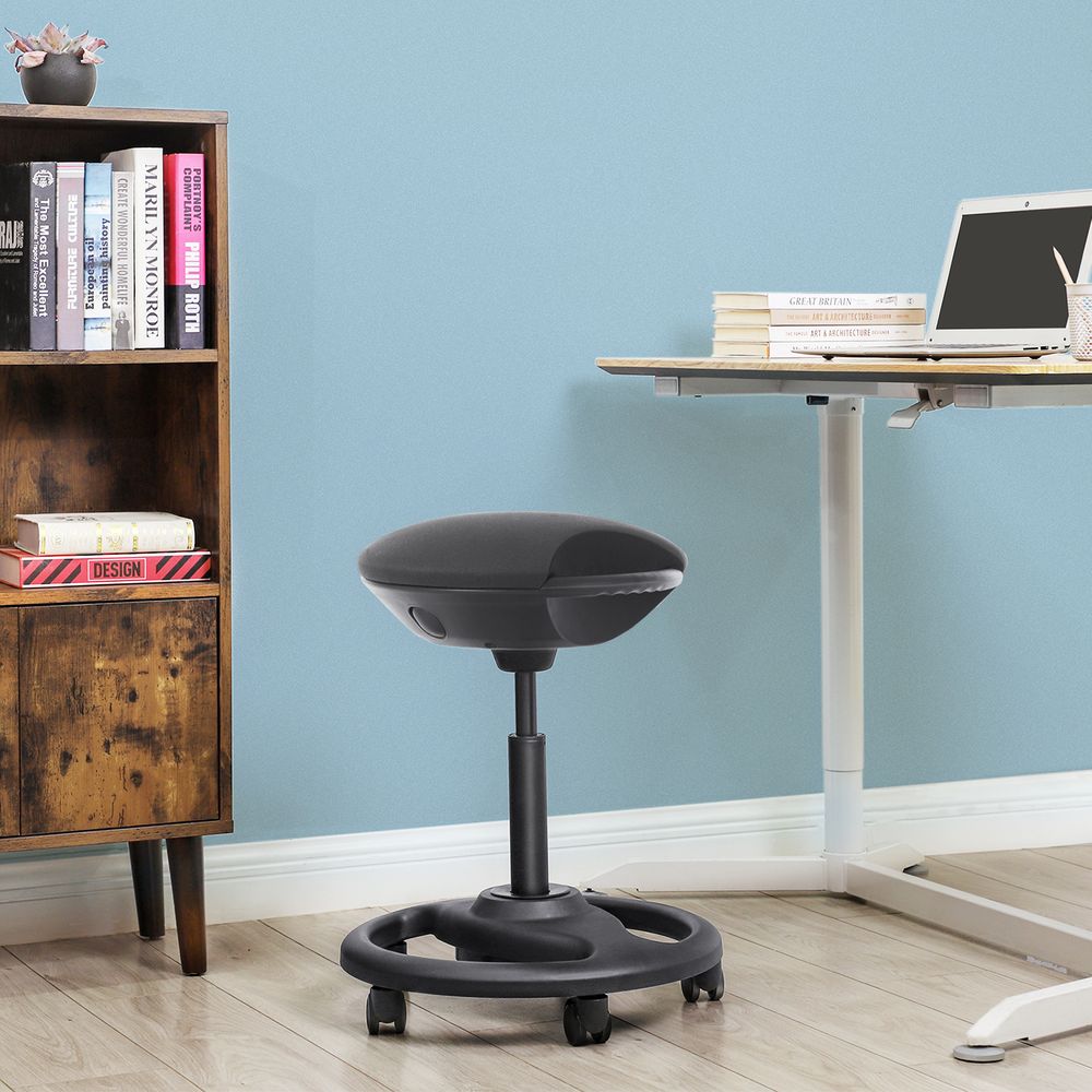 Ergonomische Bureaustoel – Verstelbaar – Met Wielen – Actief Zitcomfort