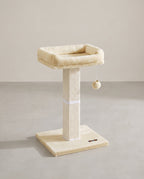 Krabpaal Met Verhoogd Ligbed - Stevige Sisal Krabzuil - Inclusief Speelbal