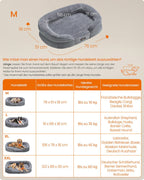 Comfortabel Hondenbed - Orthopedisch Ligkussen - Afneembare Hoes - Waterdicht - Anti-slip Onderkant