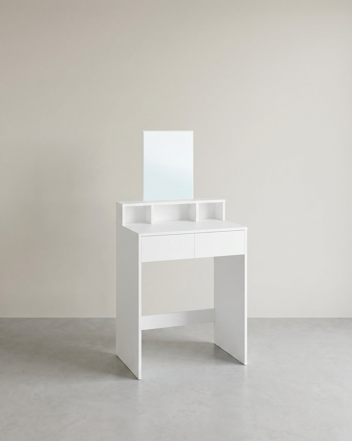 Moderne Kaptafel met Spiegel – Compact en Stijlvol