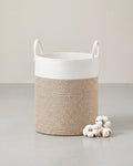Wasmand Kinderkamer - Katoenen Touw - 60 Liter Opbergmand Met Handvatten
