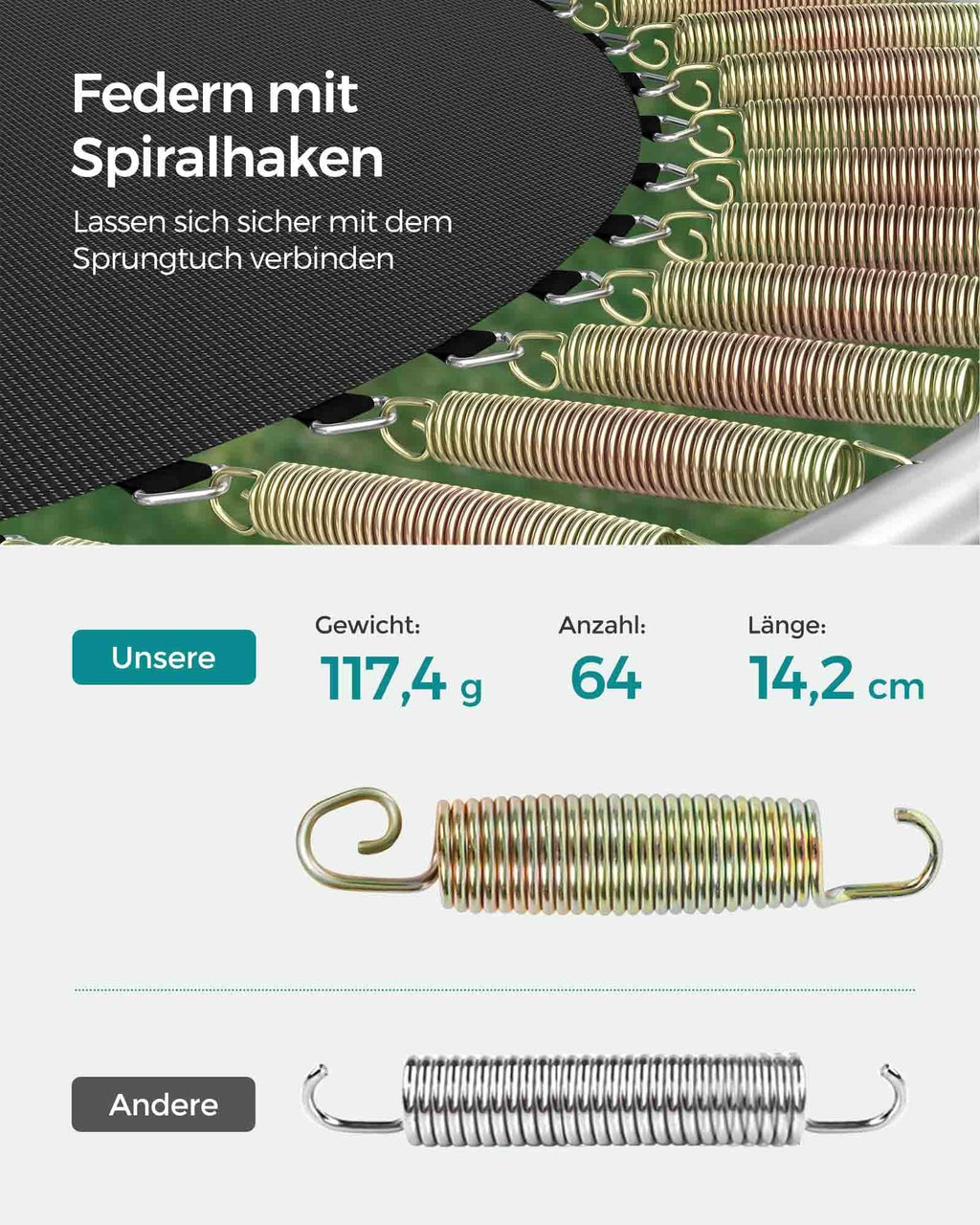Tuintrampoline met Veiligheidsnet - Ronde Trampoline - Ø 305 - 366 cm
